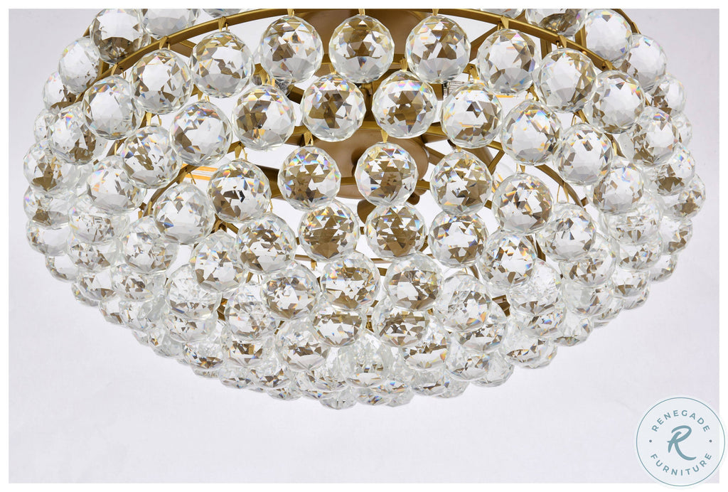 Brass Flush Mount F3205