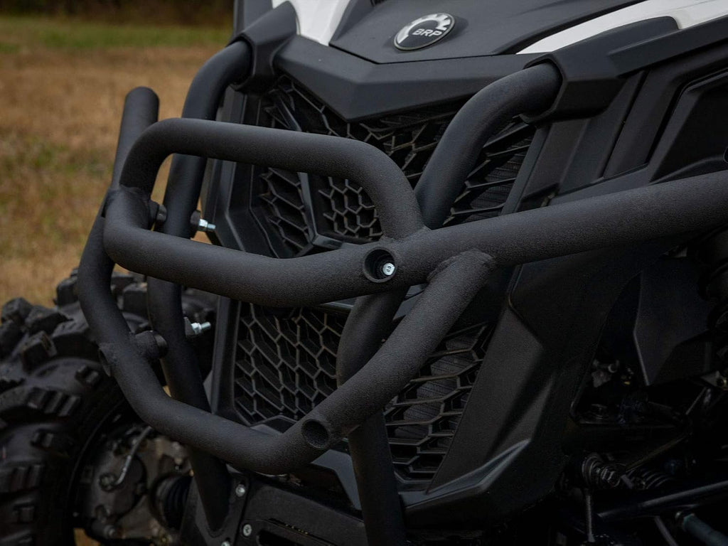Black Heavy Duty Front Bumper D401
