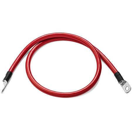Single Red 15 ft 4/0 AWG Battery Cable E76413