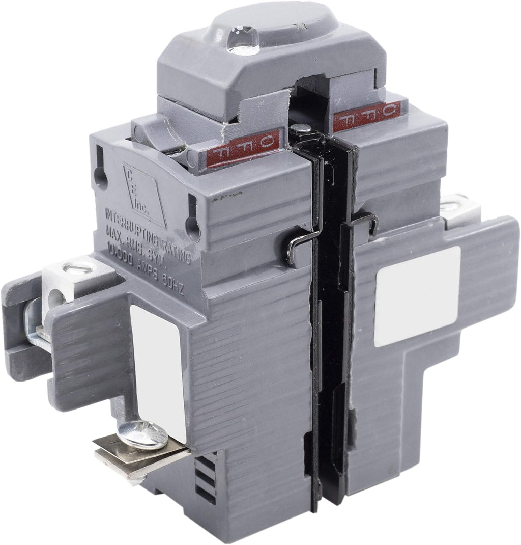 Two Pole 30 Amp Circuit Breaker, Pack of 2 R2853