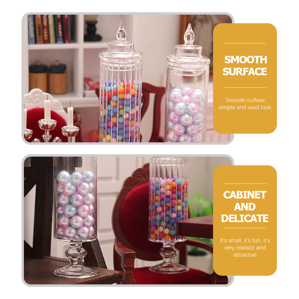 Mini Glass Candy Jars with Lids I438594