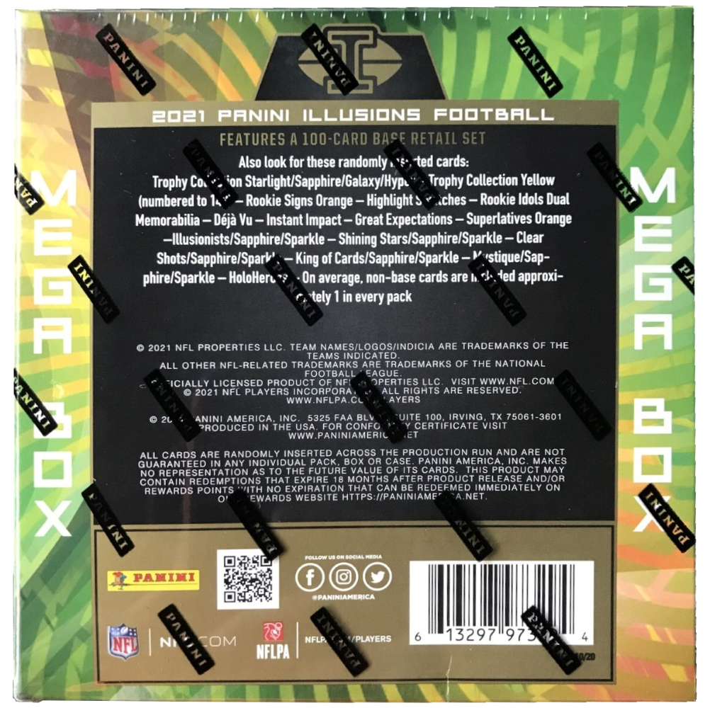 21 Panini Illusions Football Mega Box J987722