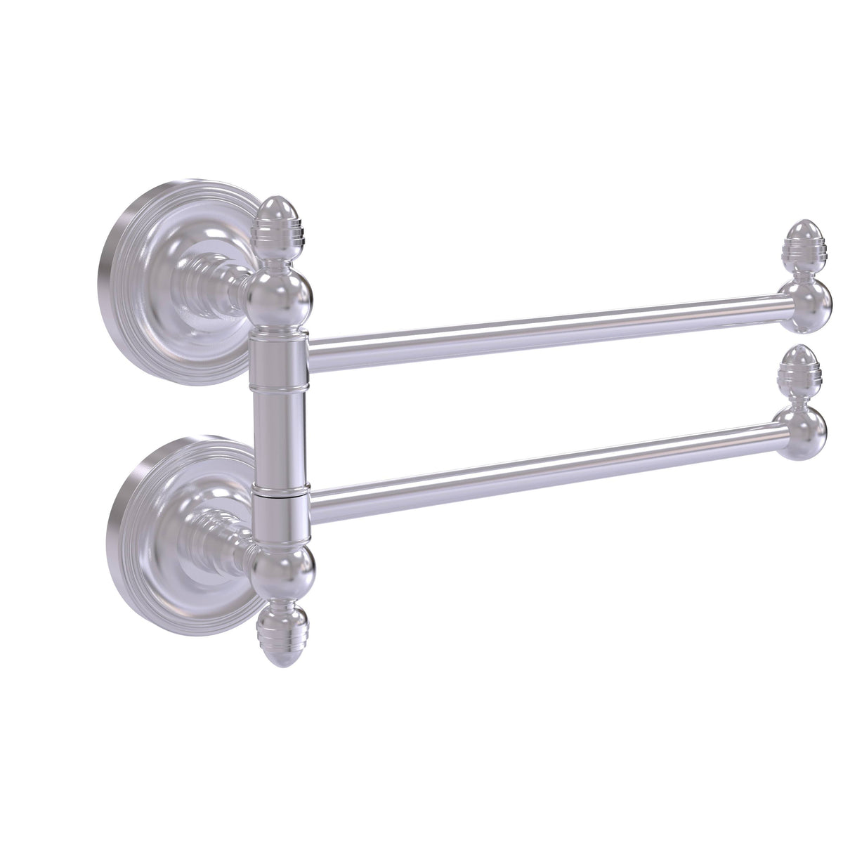 Satin Chrome Swing Arm Towel Rail M8211