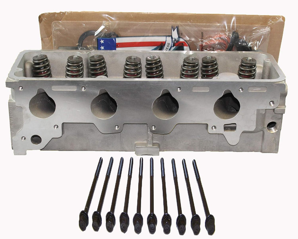 Remanufactured 2.2 OHV Cast Cylinder Head with Head Gasket Set & Head Bolt Kit K3673