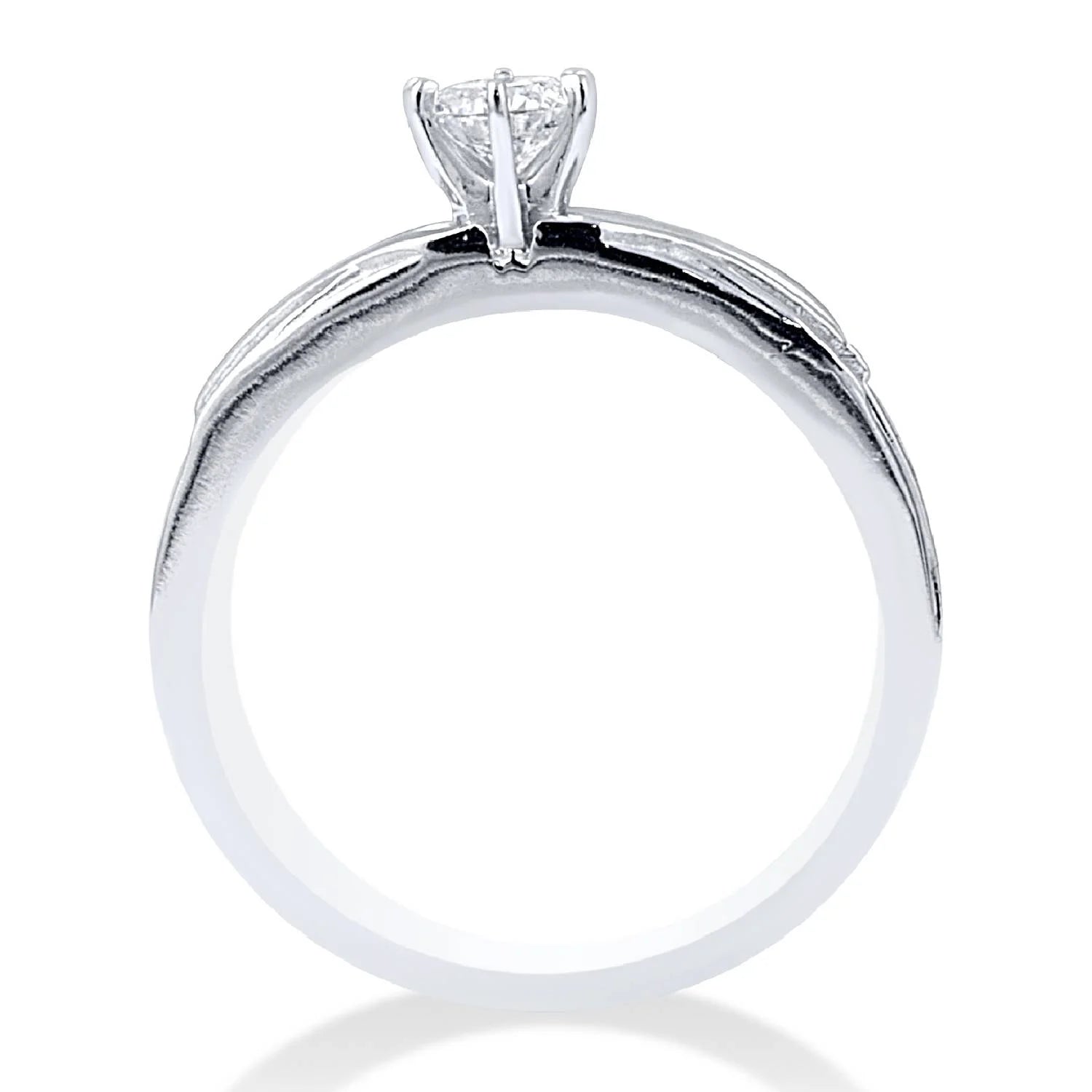 14K White Gold Diamond Engagement Ring Set L66774