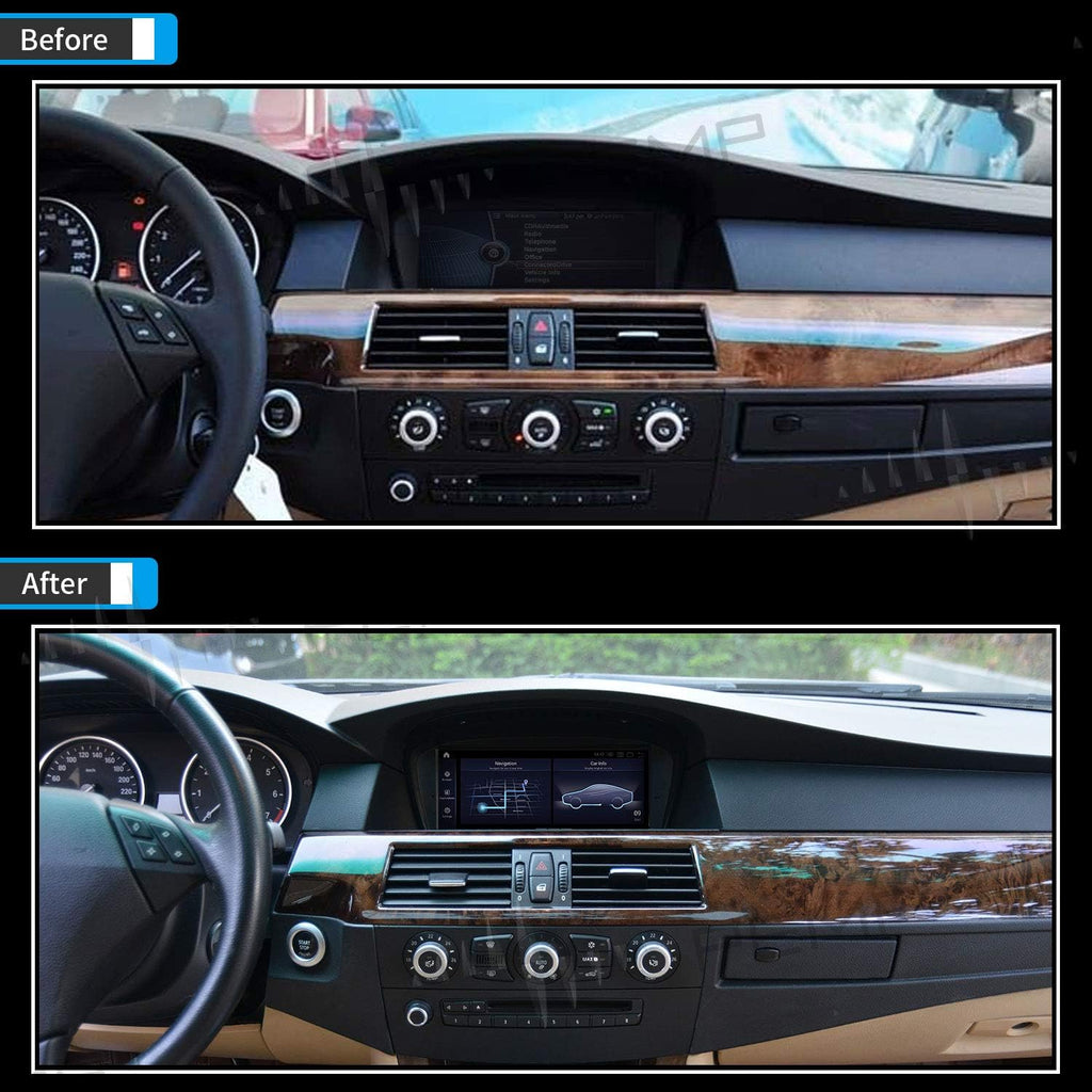 BMW E60 E90 CIC Android Carplay Screen, 8-core 4GB+64GB Android Auto Display B181