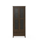 Brown Oak Storage Cabinet Y653914
