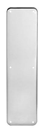 Satin Brass Push Plate E857