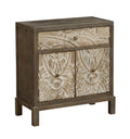 Natural One Drawer Two Door Cabinet G914089