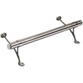 Satin Brushed Solid Stainless Steel Bar Foot Rail Kit Q6465