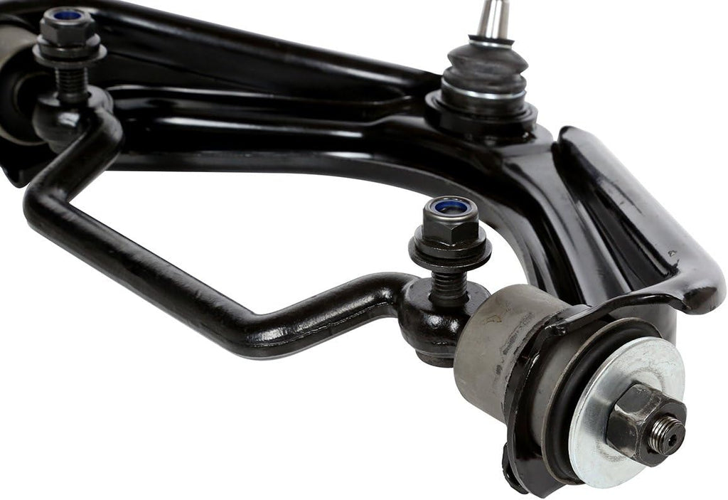 Pair of 2 Front Upper Suspension Control Arm and Ball Joint Assembly with Bushing R9068