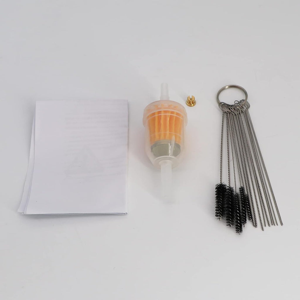 Carburetor Fuel Filter Carbon Dirt Jet Cleaner Tool Kit V6547