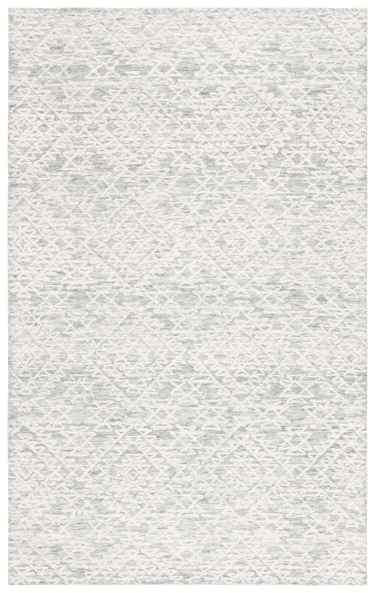 Ivory/Grey Geometric Area Rug, 5' x 8' X545931