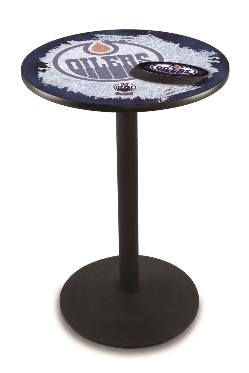 42 in. Edmonton Oilers Pub Table A160