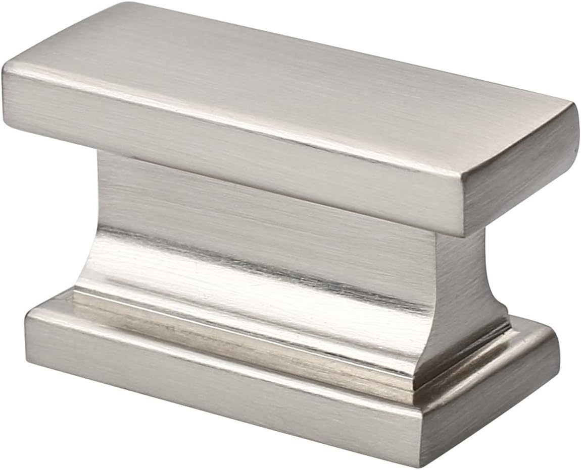 Brushed Satin Nickel 5 Inch Hole Centers Cabinet Drawer Handles Pulls 10 Pack G272