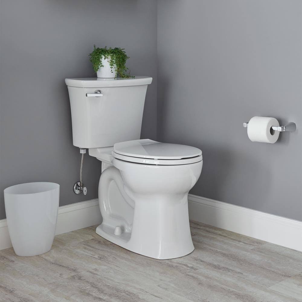 White WaterSense Round Chair Height 2-Piece Toilet K900