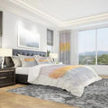 Full/Queen Duvet Cover Set with 2 Shams E318