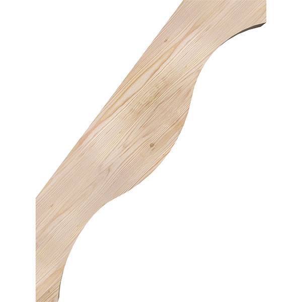 5 1/2x22W x 26x22D x 34x22H Funston Smooth Brace, Douglas Fir P7131