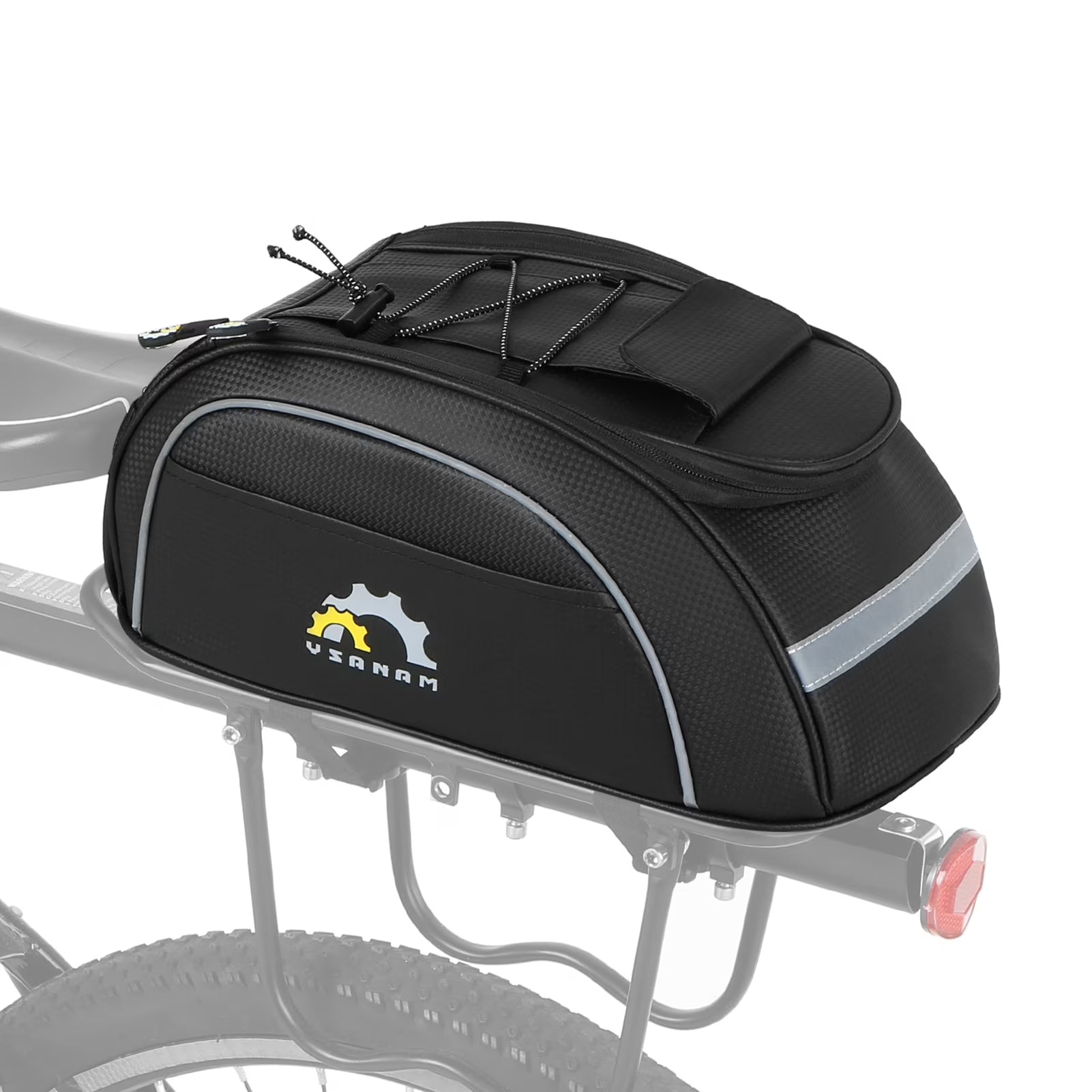 Waterproof Insulated Cooler Cycling Bag with Rear Rack Storage Pannier Trunk Bag K985