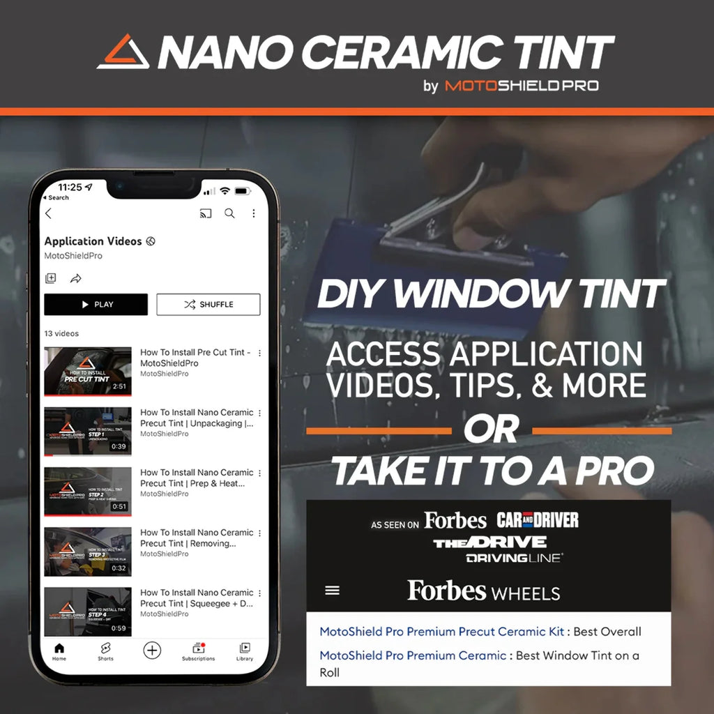 Precut Ceramic Window Tint Film 15% C950443