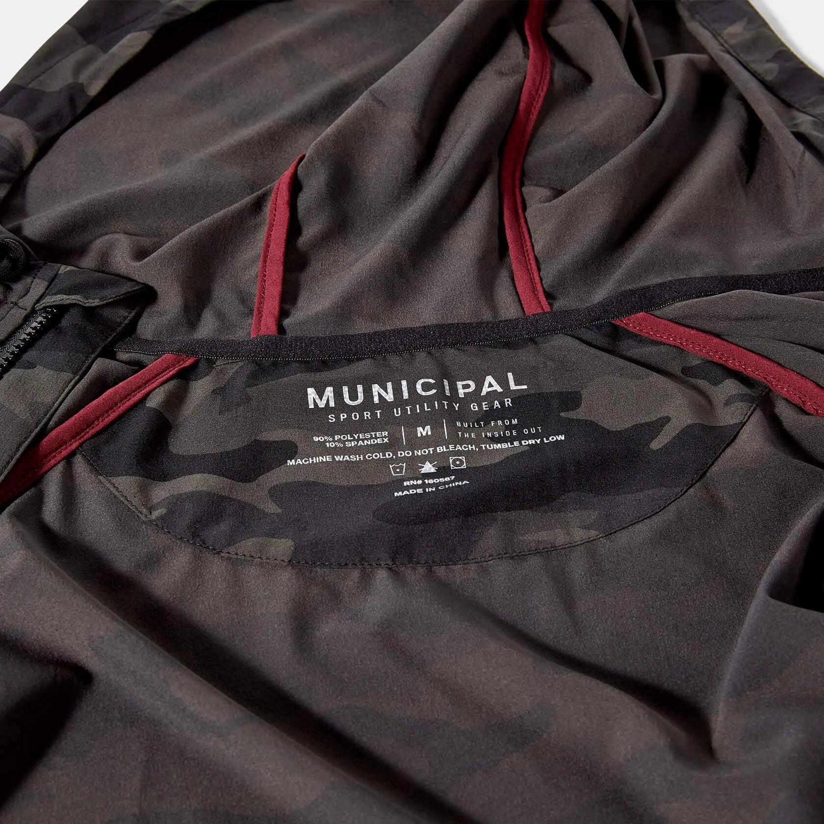 Night Camo Shell Jacket Size 2XL X372967