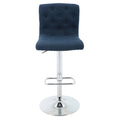 Blue Tufted Barstool U629920
