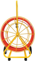 Electrical Fish Tape Duct Rodder with 500 Feet Fiberglass Rod R4923