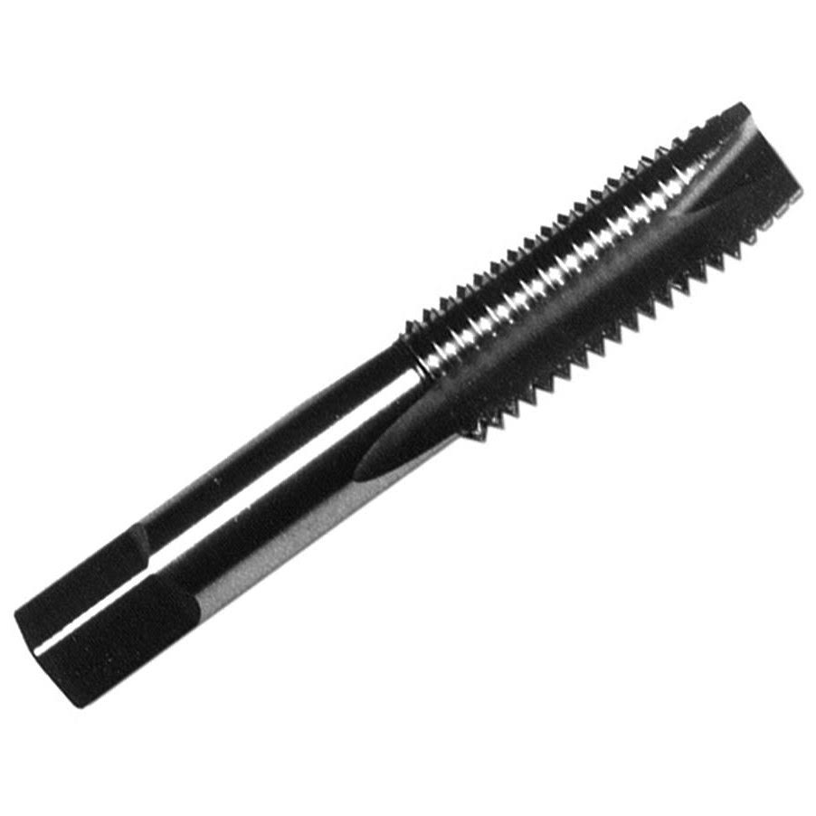3/4 inch-16 HSS Tin Coated 4 Flute Plug Tap W68864