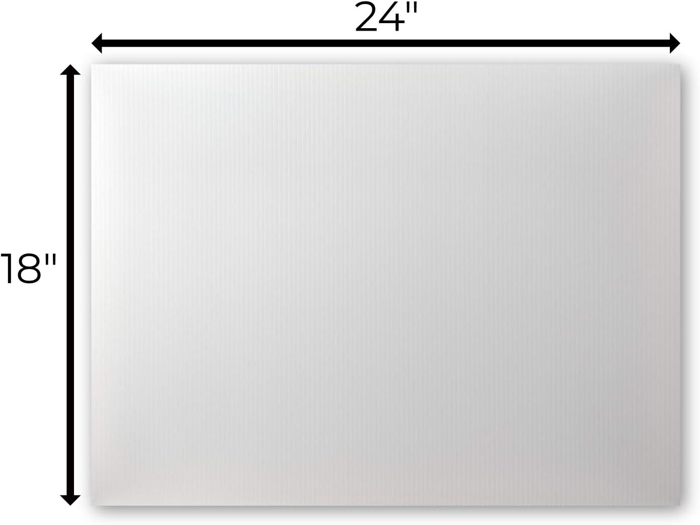 Estate Sale Yard Sign Kit, 24" W x 18" H CoroPlast, Double-Sided, Pack of 2 F716101
