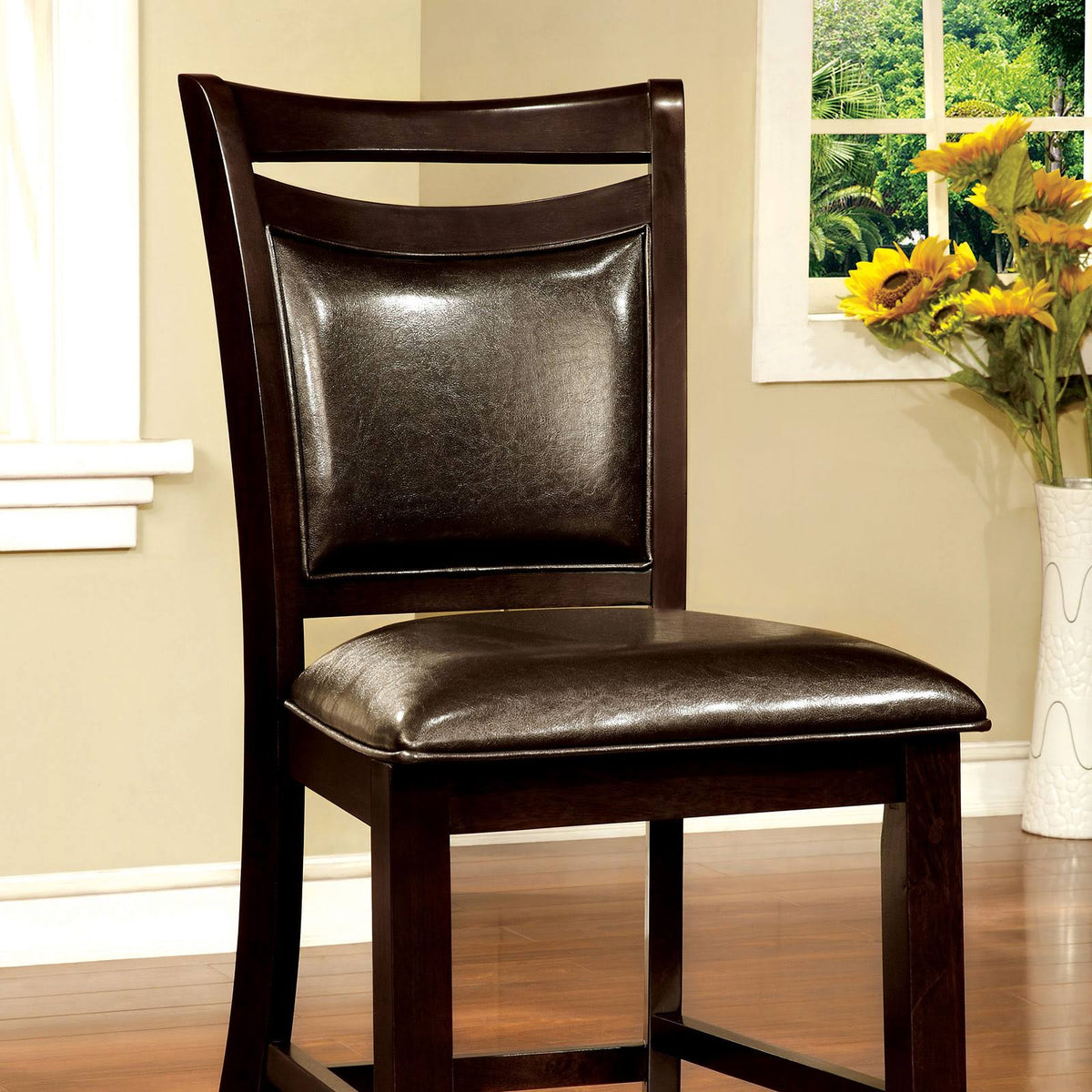 Counter Height Chair Set of 2 Q6146