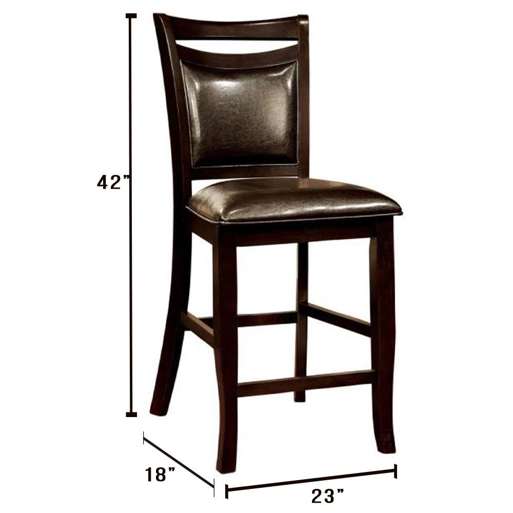 Counter Height Chair Set of 2 Q6146