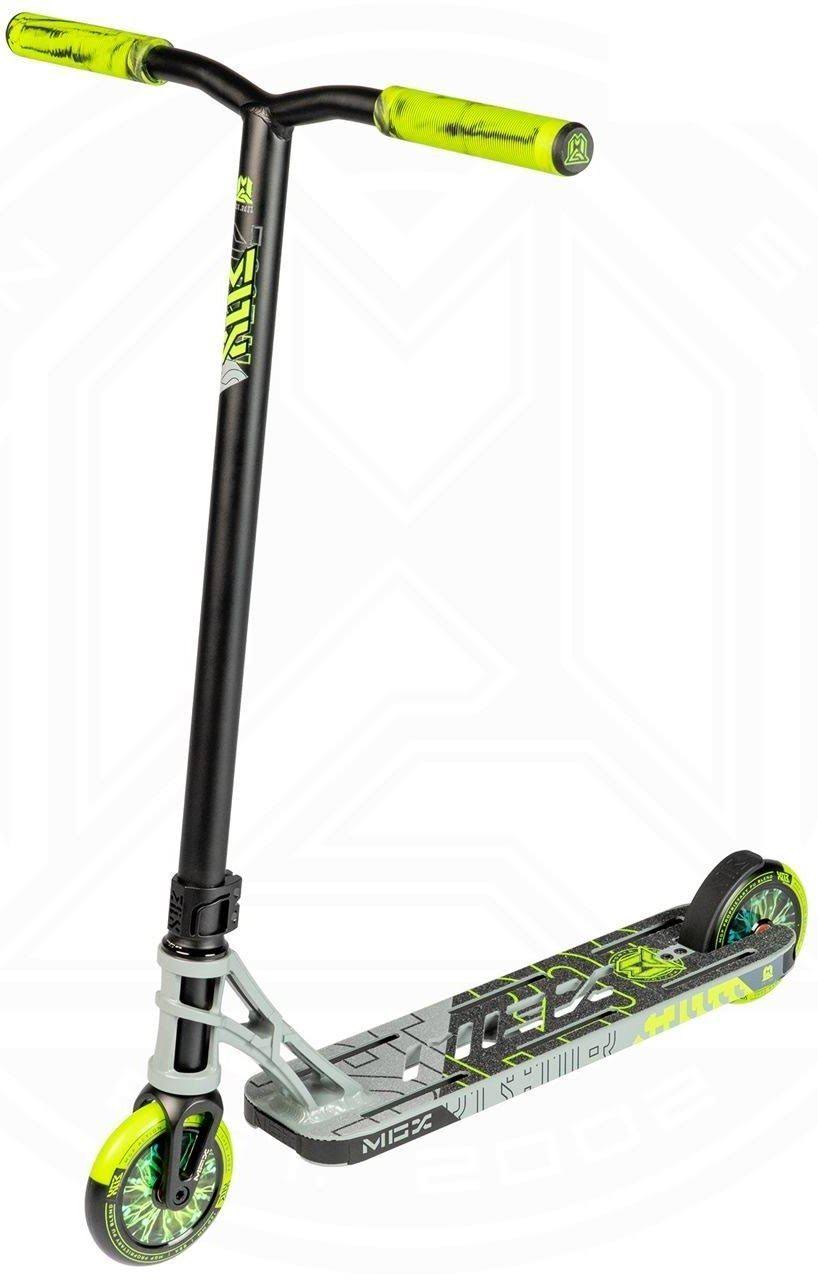 Grey Lime Stunt Scooter D5562