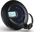 Portable Rechargeable CD Player with Anti-Skip LCD Display P7944