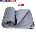 3*5 Meter Grey Waterproof PVC Tarpaulin Canopy Cover V86008