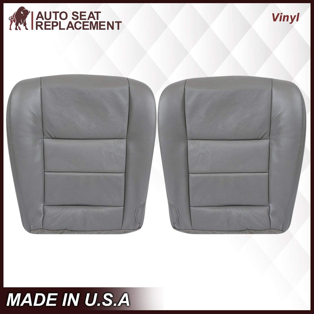 Synthetic Leather Seat Cover for Ford F250 F350 Driver Bottom W193582