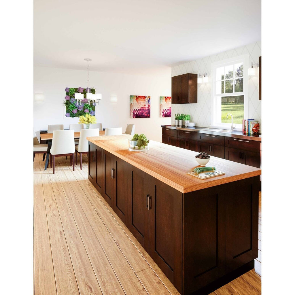 Espresso Double Door Kitchen Cabinet Z112243