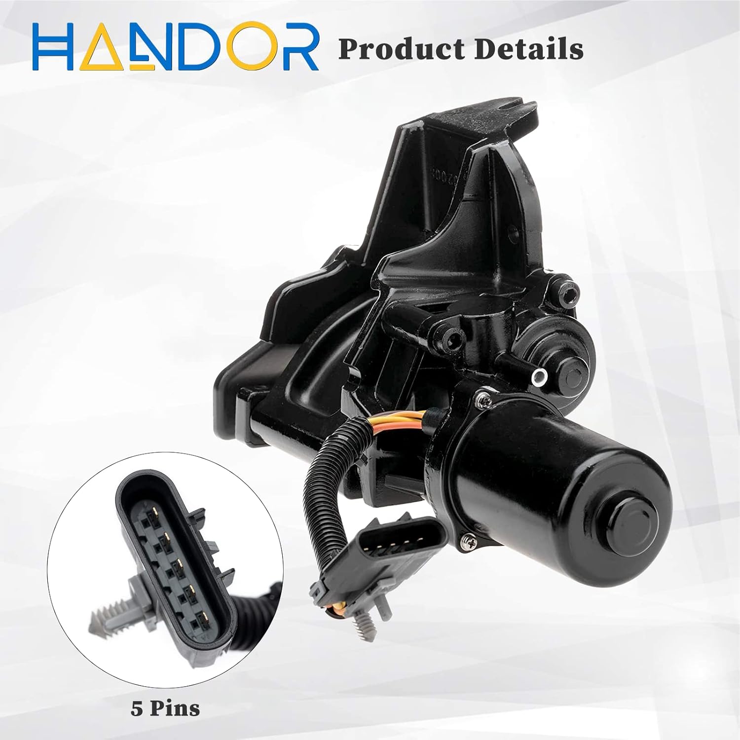 Front Left Power Running Board Motor Assembly with Bracket & Hinge Y16997