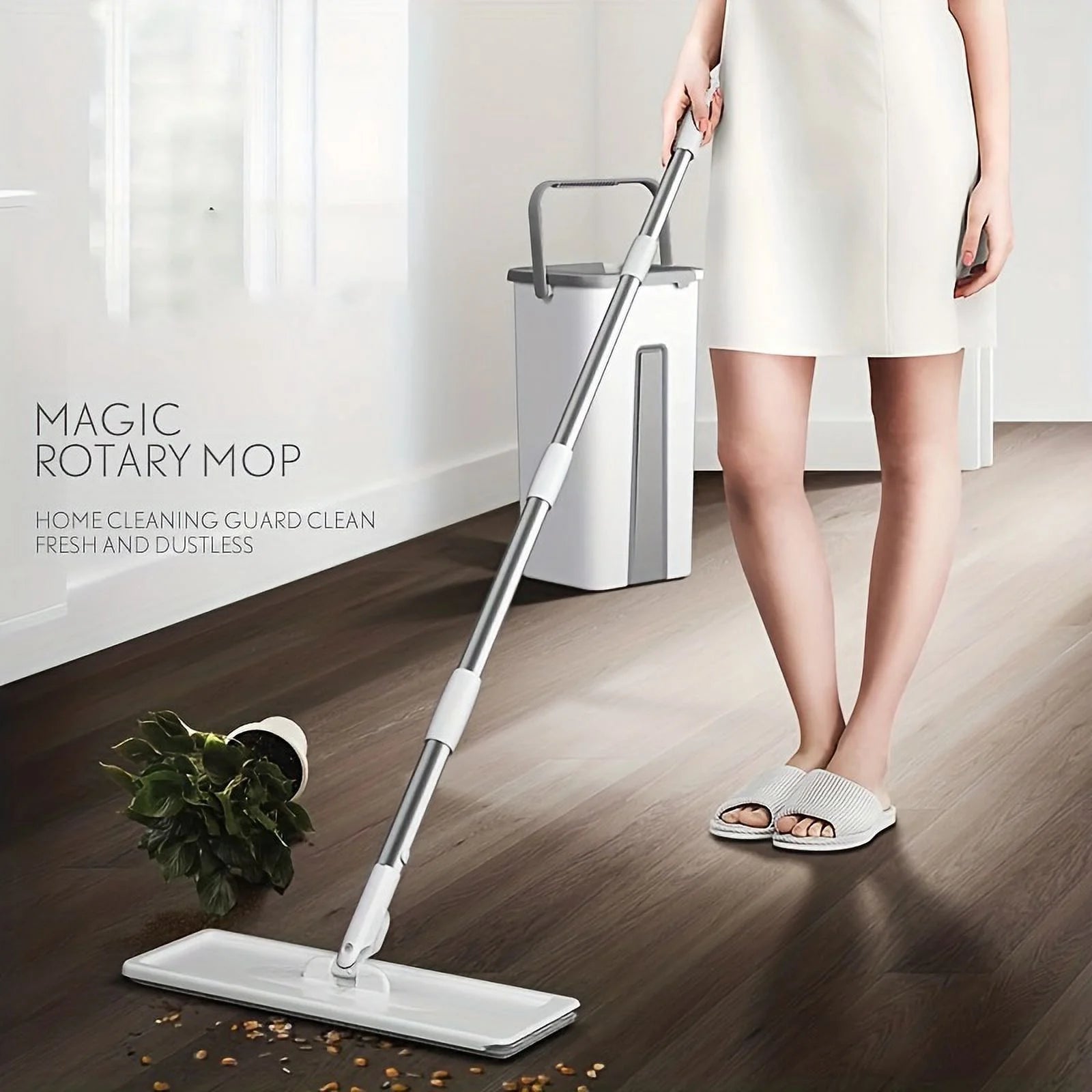 360° Spin Easy-Rinse Mop Set U1844