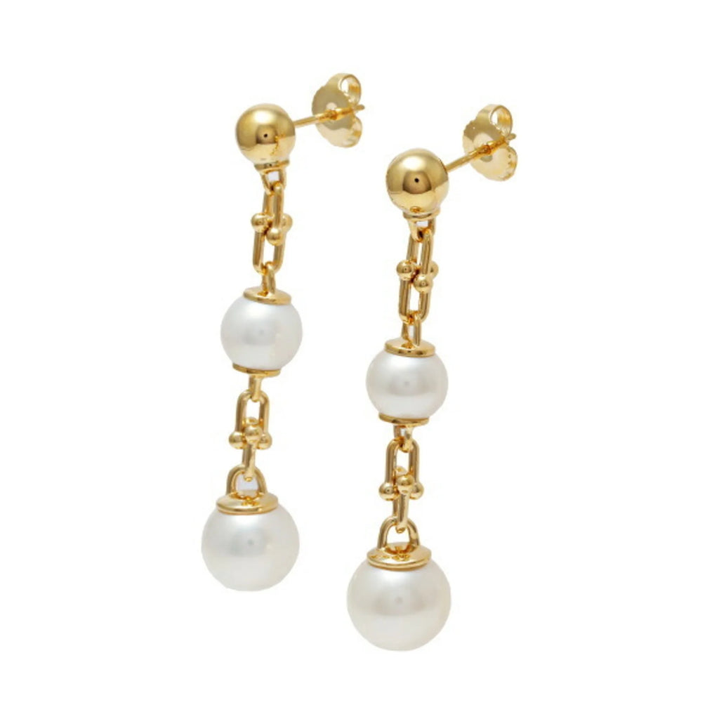 Yellow Gold Earrings C1704