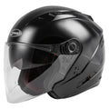 Medium Black Open Face Helmet L282844