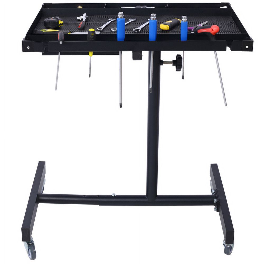 Black Multi-functional Workbench with Drawers T616374