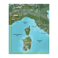 Ligurian Sea, Corsica and Sardinia Maps F489