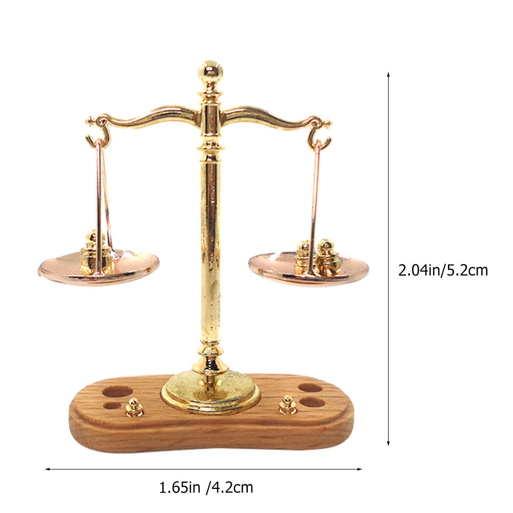 Miniature Dollhouse Scales Toy N379