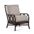 Green and Blue Stripe Wide Armchair W6746