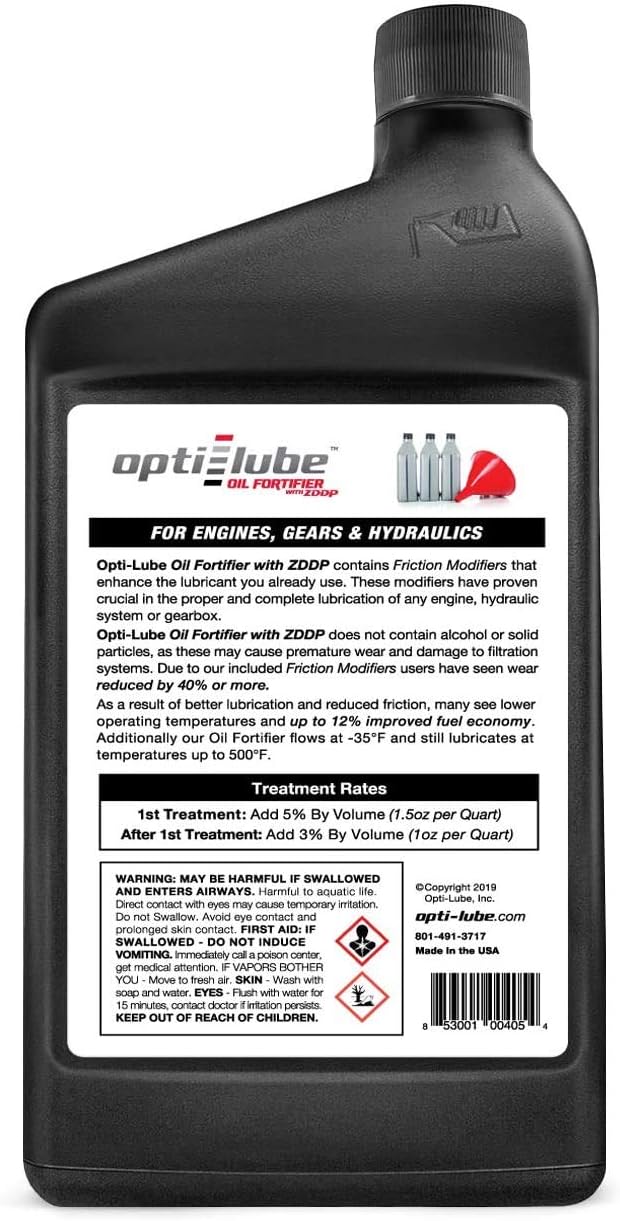 ZDDP Oil Fortifier Quart Pack of 2 S3133