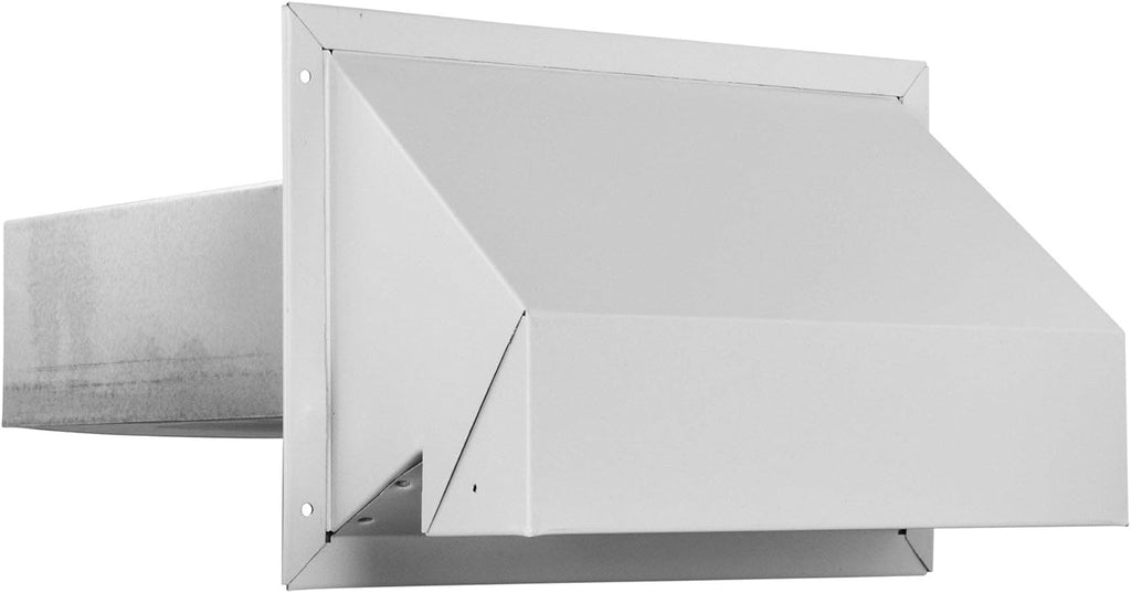 White 3-1/4" x 10" Range Exhaust Hood, Pack of 2 K4373