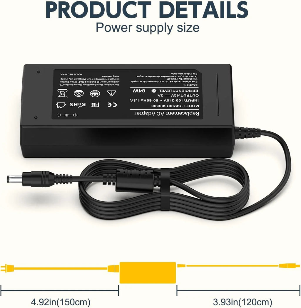 42V 2A Charger for Folding Bike Y302898