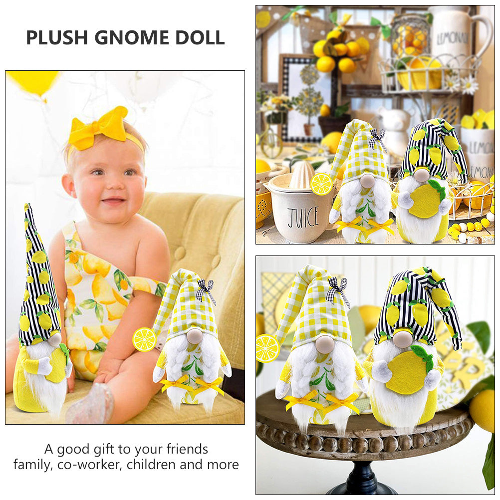Lemon Gnome Doll Cotton S763