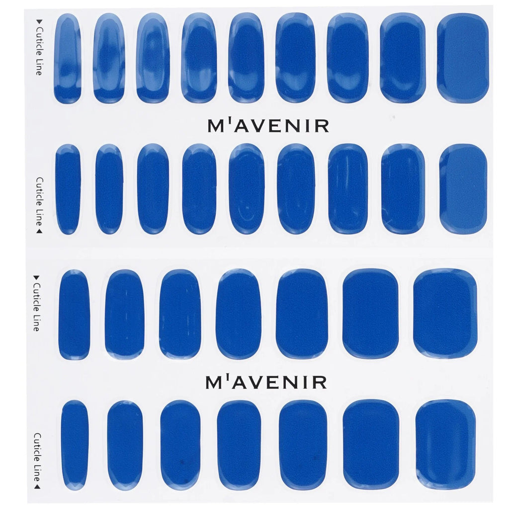 Classic Navy Nail Sticker 32pcs G511