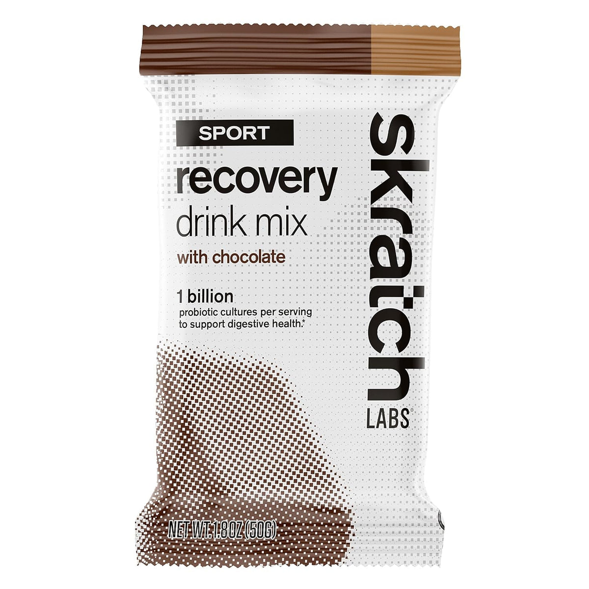 Chocolate Sport Recovery Drink Mix with Complete Milk Protein, Probiotics, Gluten Free, Kosher, Vegetarian, Pack of 2 V882